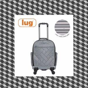 Lug Houndstooth Porter 2 Wheelie 🖤🤍🖤🤍